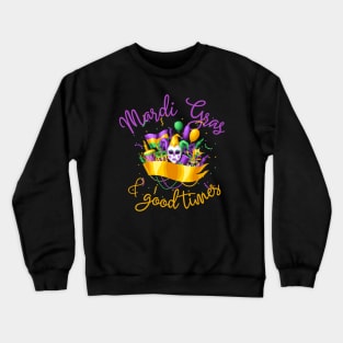 Mardi Gras Crewneck Sweatshirt